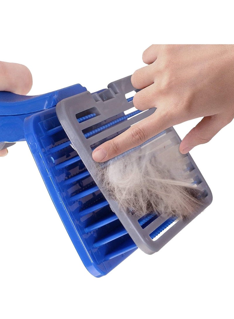 Large blue brush to repel hair loss - Image 1