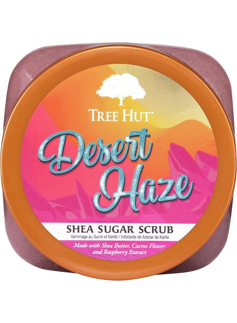 Tree Hut Desert Haze Shea Sugar Scrub - 18 oz (510 g) Exfoliating Body Scrub - Image 3