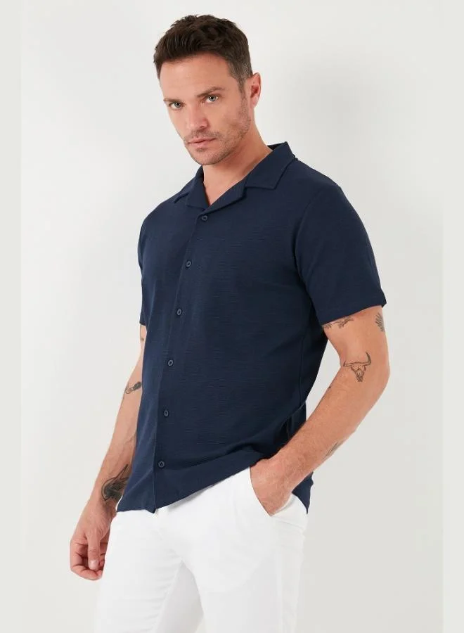 Buratti Buratti Cotton Regular Fit Short Sleeve Shirt Men's SHIRT 5902640