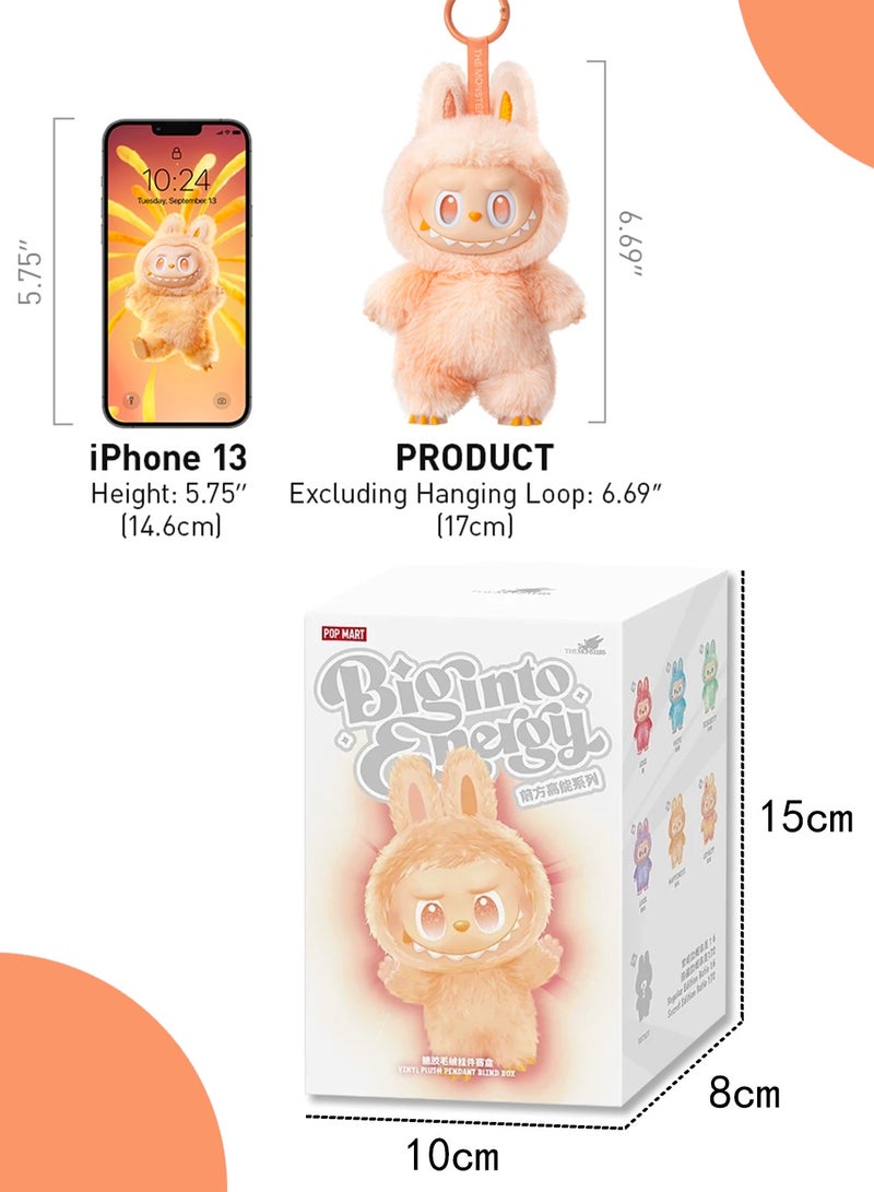 Labubu THE MONSTERS Big Into Energy Version 3 Series Blind Box – 1 Box, Designer Collectible Multicolor Figure for Adults, Kids & Toy Collectors