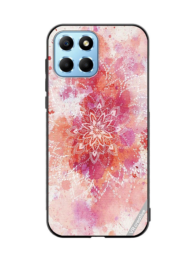 VR CREATIVE Protective Case Cover For Honor X8 5G Mandala Design Multicolour - Image 1