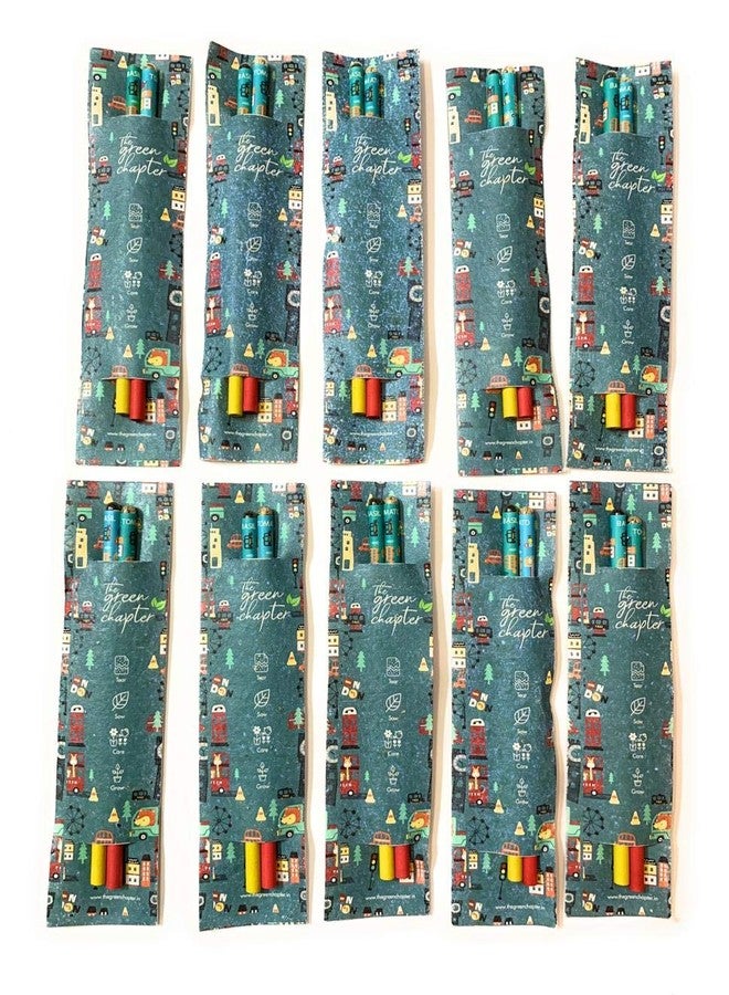 THE GREEN CHAPTER - Seed Pencils Plantable Paper Ecofriendly Gift Set for Boys Girls (Pack of 20) (London Street Theme) - Image 1