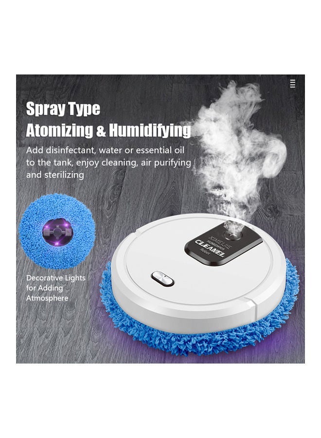 NIBEMINENT Mopping Robot Cleaner White/Blue - Image 2