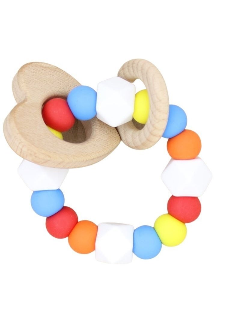 Mommy's Charms Silicone Ring Rattle  - Image 1