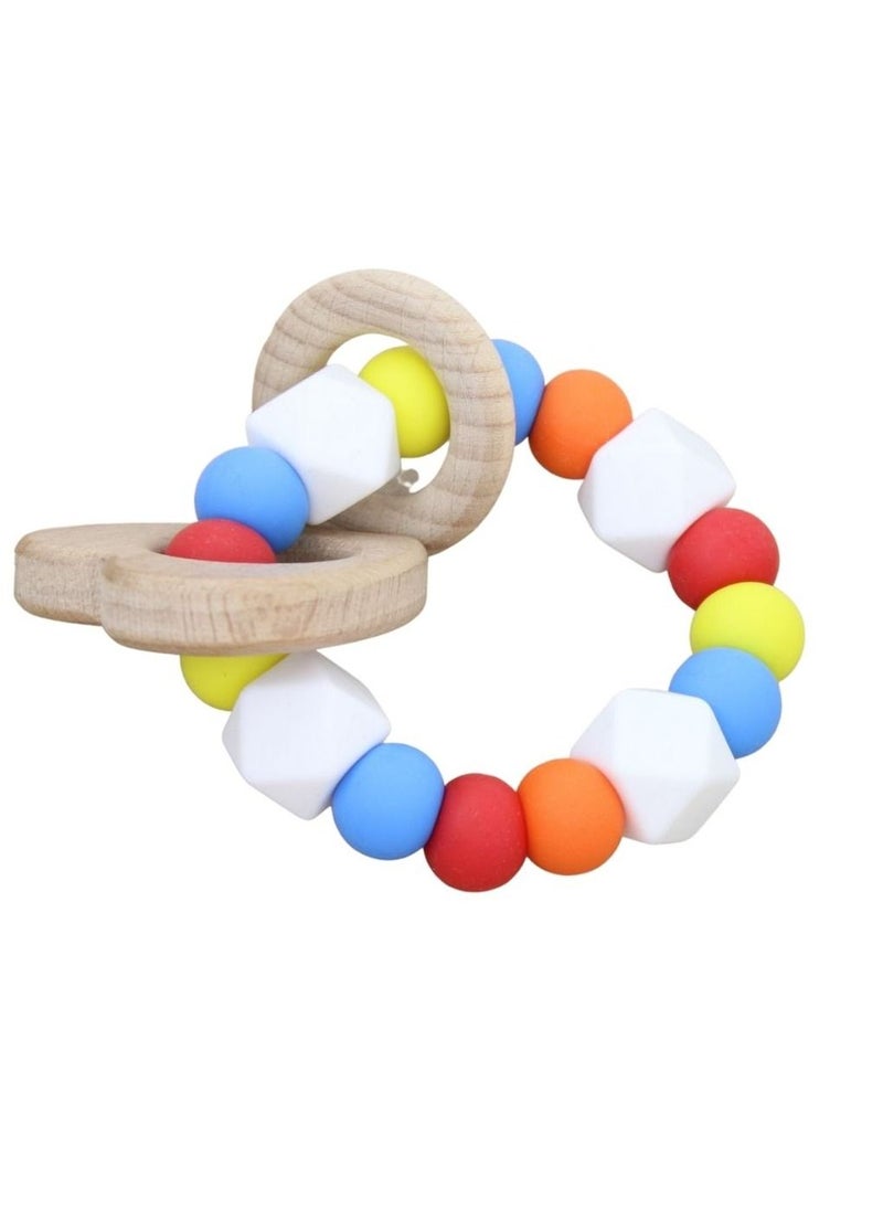 Mommy's Charms Silicone Ring Rattle  - Image 3