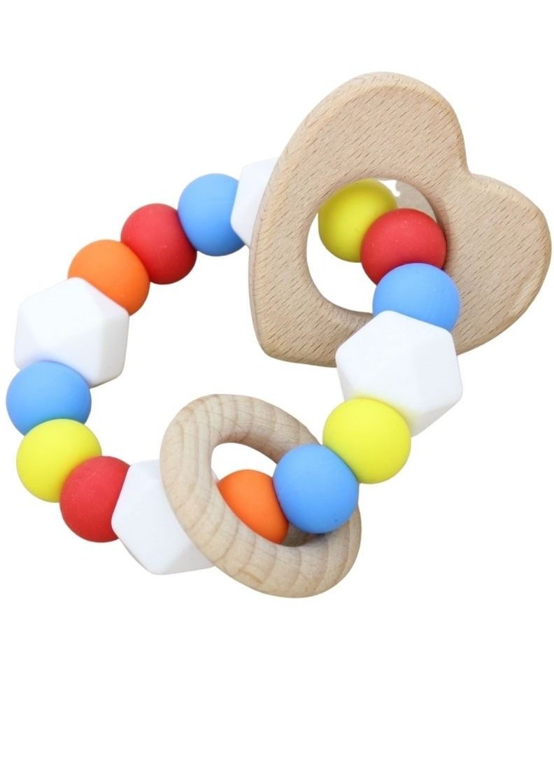 Mommy's Charms Silicone Ring Rattle  - Image 2
