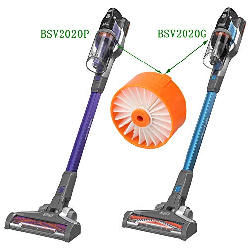 LANROON BSV2020 Filter Compatible with Black Decker BSV2020G and BSV2020P BSVF1 Powerseries Extreme Stick Vacuum, Fit for Craftsman 20v cordless stick vacuum Filters CMCVS001D1, 6 Pack - Image 2
