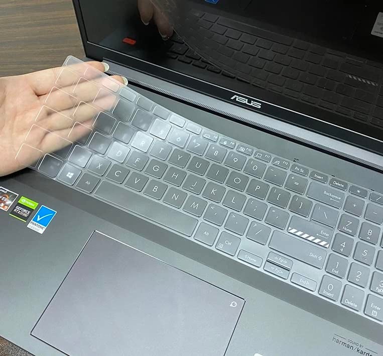 Capsa Premium TPU Cover for 16" ASUS Vivobook 16X OLED F1603 F1603ZA M1603 Laptops (TPU), Transparent - Image 4