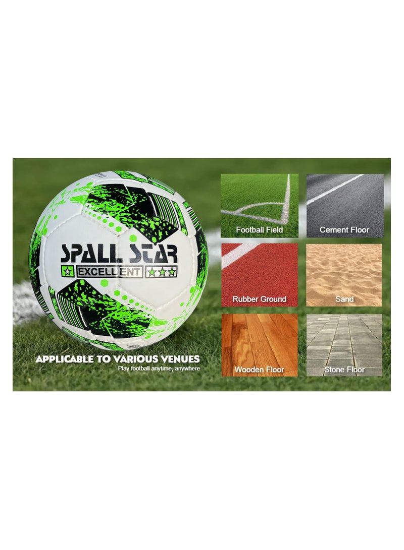 سبال كرة القدم كرة القدم لمباريات كأس العالم أفضل كرة مقاومة للماء للاستخدام في الأماكن المغلقة/الخارجية للتدريب الاحترافي ومطابقة الرجال والنساء للشباب والكبار - Image 4