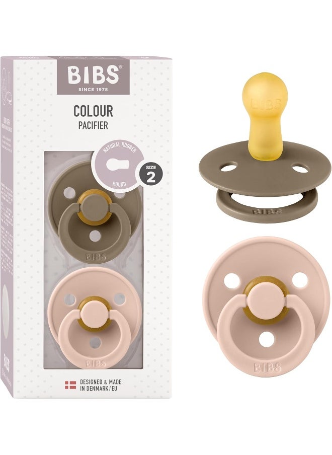 BIBS عبوة من 2 لون لاتكس S2 بني داكن وأحمر خدود  - Image 2