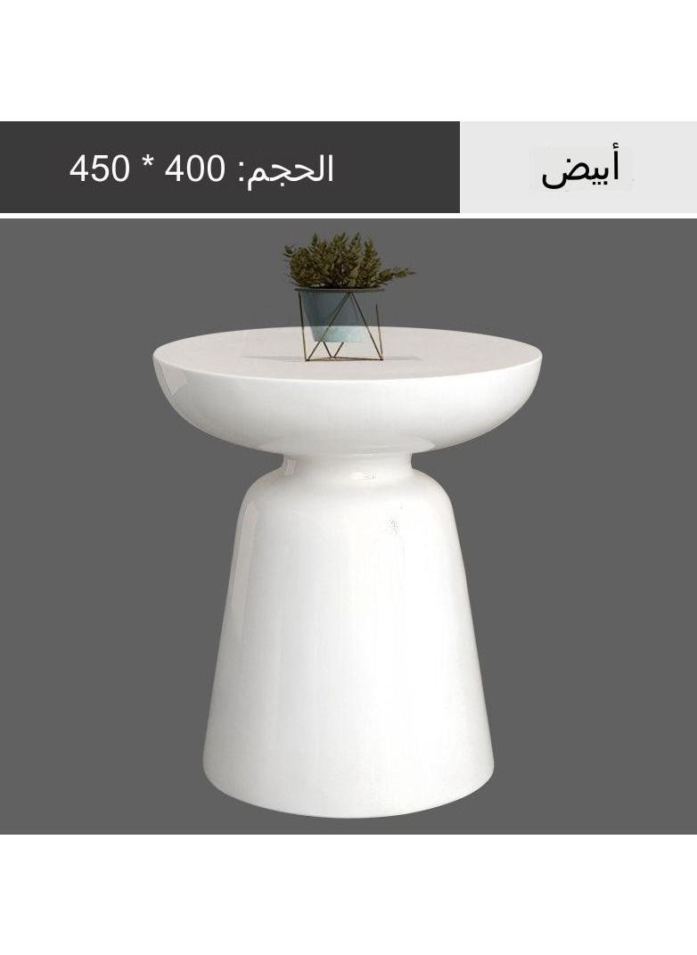 C&C Home - غرفة المعيشة الحديثة الإبداعية طاولة ركن القهوة أريكة طاولة مستديرة جانبية - Image 1