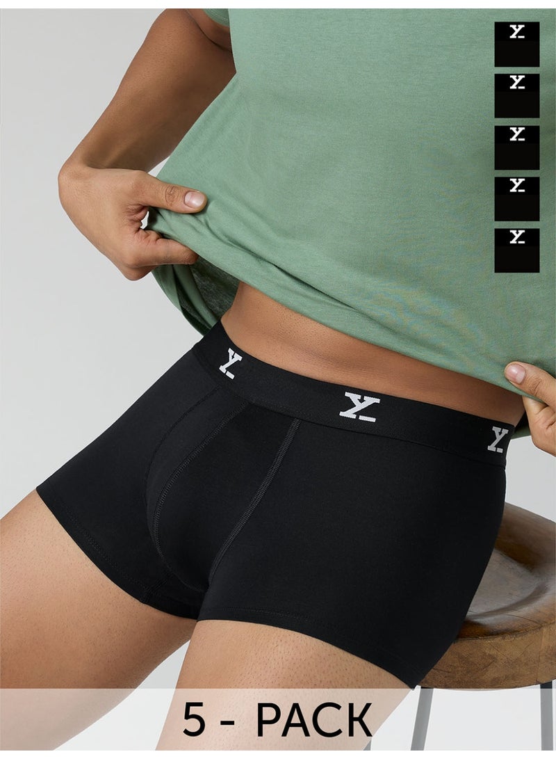 اكس واي اكس اكس ملابس داخلية رجالية XYXX Uno IntelliSoft Micro Modal (عبوة من 5 قطع) - Image 1