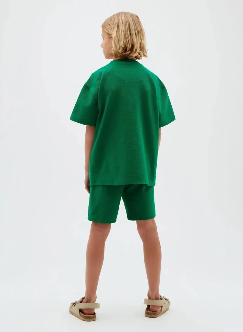 Calvin Klein Ottoman T-Shirt & Shorts Set