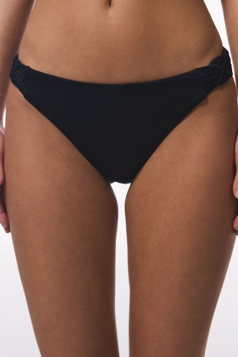 PENTI Macrame Low Waist Bikini Bottom - Image 1