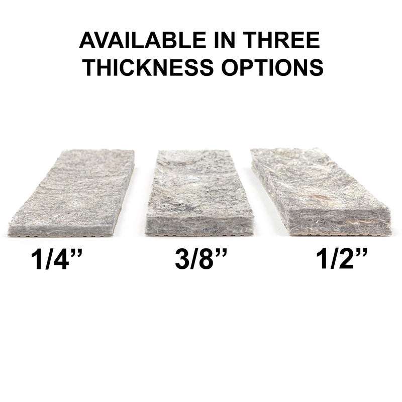 Mohawk Home Non Slip Rug Pad 2' x 12'- 1/4" Thick Felt + Latex Rubber Gripper - Dual Surface Cushion for Hardwood, Carpet, Tile Floors, Made in USA - Image 4