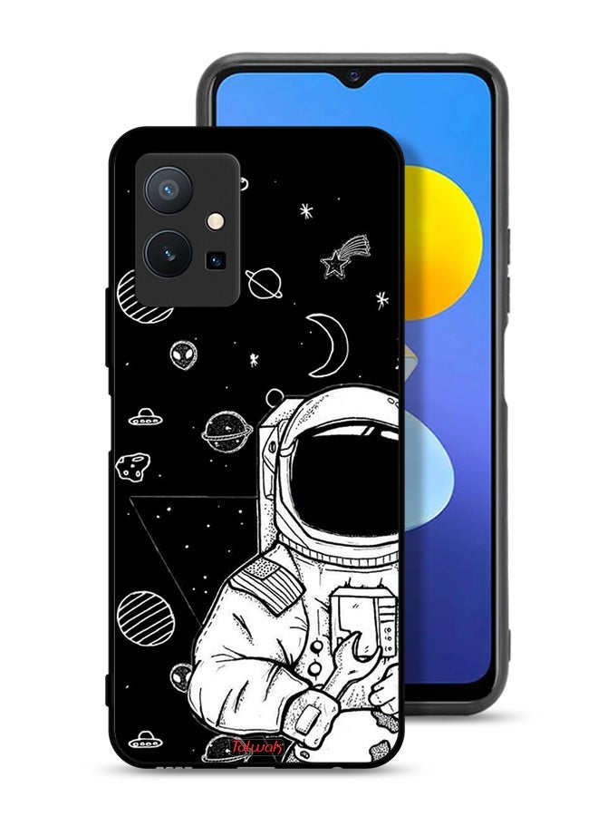 Tolwak Vivo T1 5G Protective Case Cover Astronaut Art - Image 1