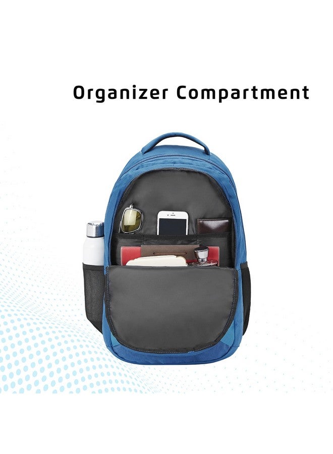Safari Safari Omega spacious/large laptop backpack with Raincover, college bag, travel bag for men and women, Teal, 30 Litre  - Image 4