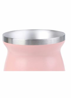 Pink Yerba Mate Tea Cup 230 ml Stainless Steel Double Walled Easy Wash Household Insulation Cup Mate Gourds for Yerba Mate Loose Leaf Drinking with Bombilla Straw - pzsku/Z0E87A19C490EF5C81675Z/45/_/1718623496/c1004b70-ba12-4dfd-a08b-01cdb261fc57