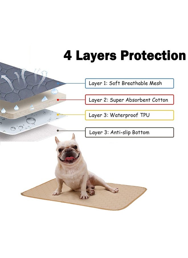 Neostyle Neostyle Reusable Washable Dog Pee Pad Beige  - Image 4