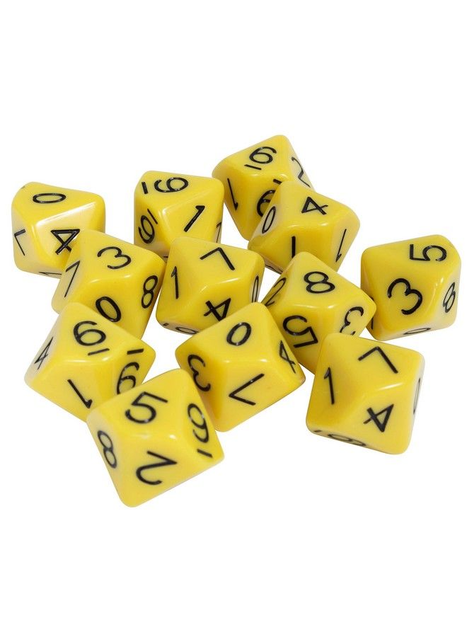 Learning Advantage مجموعة نرد 10 جوانب 7340 مكونة من 12 قطعة لتعليم الرياضيات للأطفال من خلال الألعاب التفاعلية - Image 2