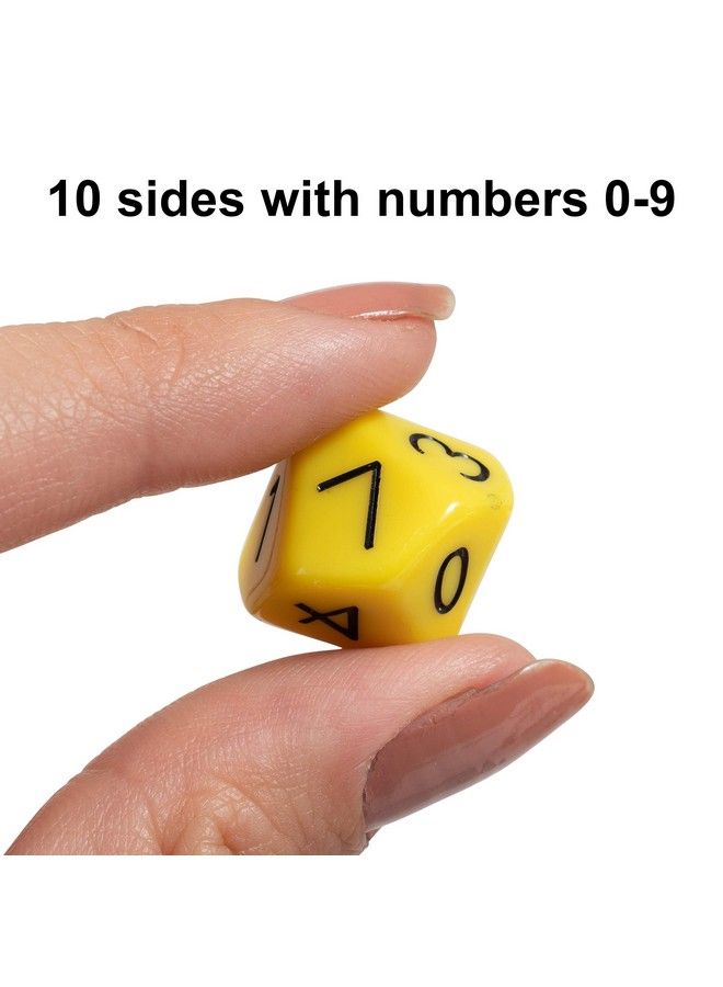 Learning Advantage مجموعة نرد 10 جوانب 7340 مكونة من 12 قطعة لتعليم الرياضيات للأطفال من خلال الألعاب التفاعلية - Image 3