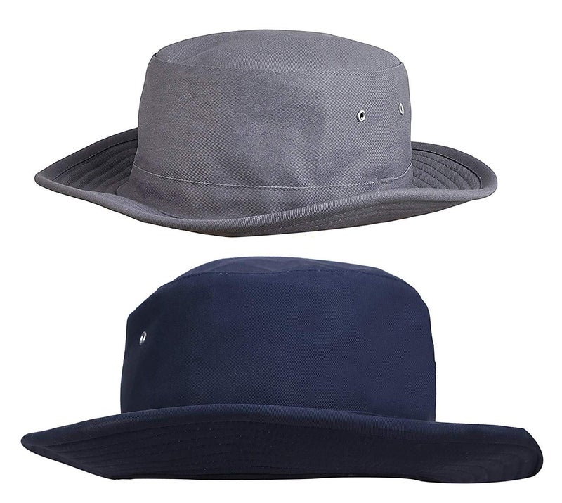 Zacharias Men's Cricket Umpire Hat Pack of 2 Dark Grey & Navy Blue - Image 2