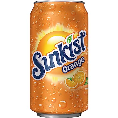 Sunkist Orange Soda, 12 fl oz cans, 12 pack - Image 3
