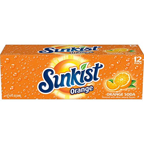 Sunkist Orange Soda, 12 fl oz cans, 12 pack - Image 2