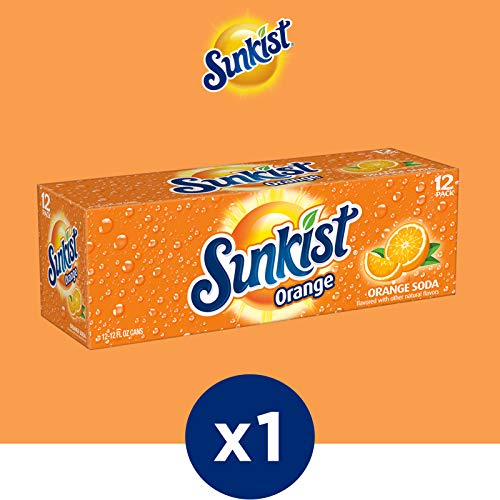 Sunkist Orange Soda, 12 fl oz cans, 12 pack - Image 4