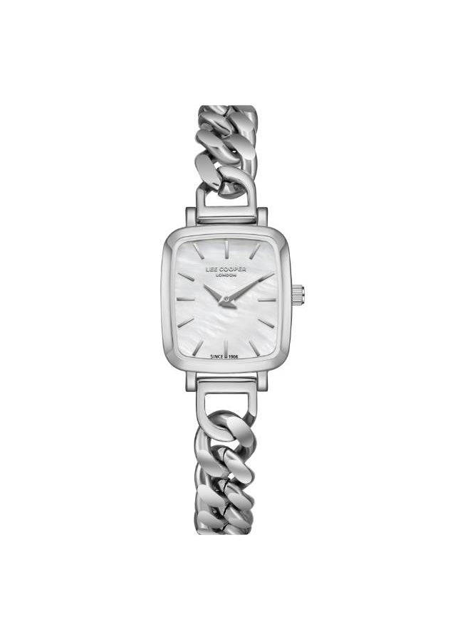 Lee Cooper Women's Analog Display Watch With Silver Metal Strap - LC08130.320  - Image 1