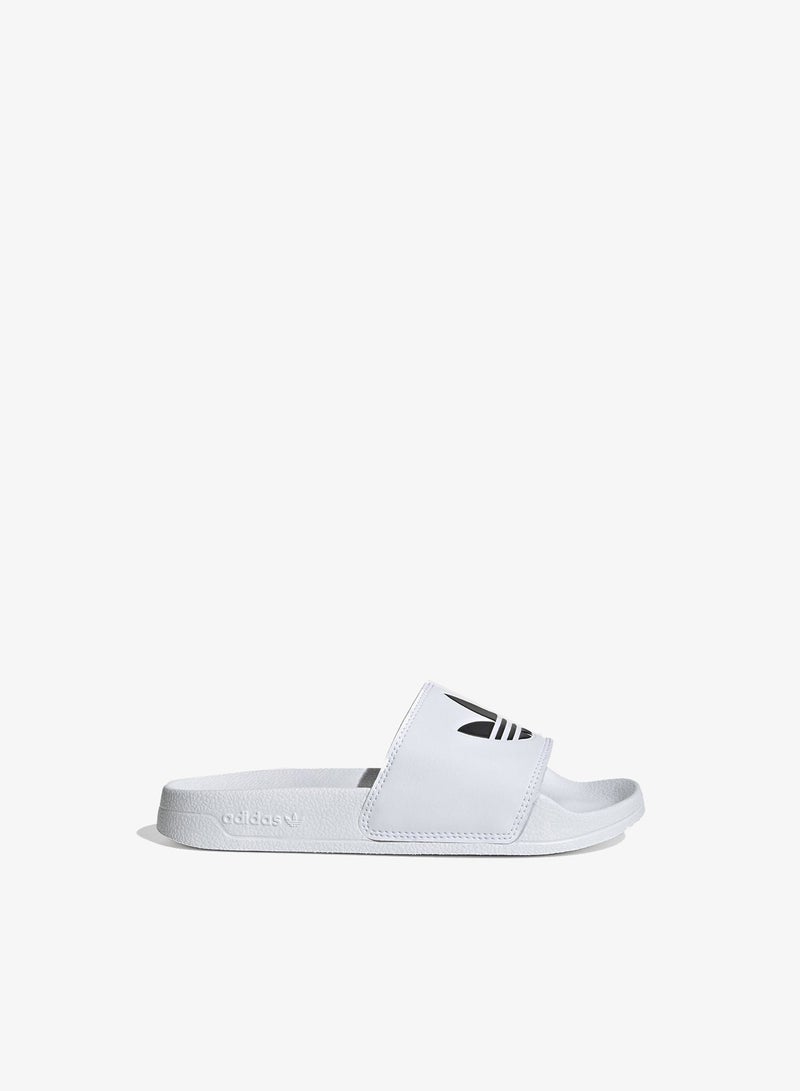 adidas Originals adidas ADILETTE LITE J White Originals Kids Slides - Image 1