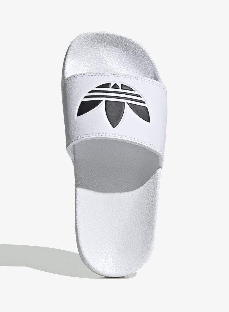 adidas Originals adidas ADILETTE LITE J White Originals Kids Slides - Image 4
