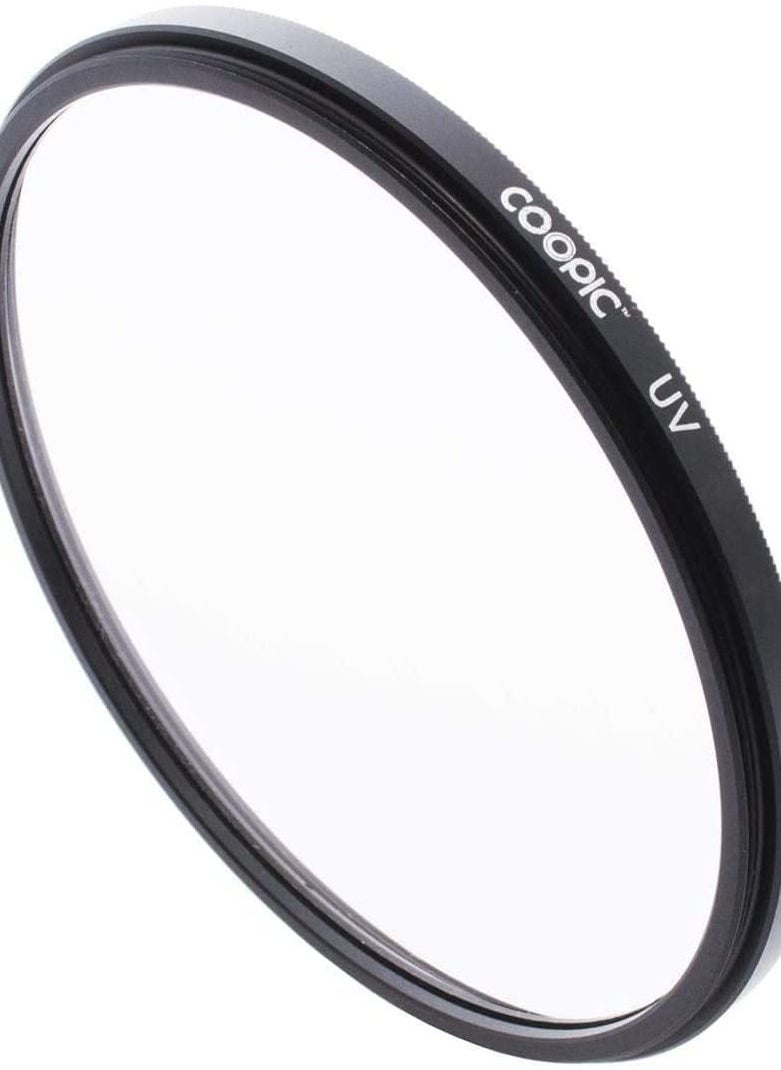 Coopic 52mm UV Filter Lens Protector Compatible with Canon Nikon DSLR Cameras  - Image 1