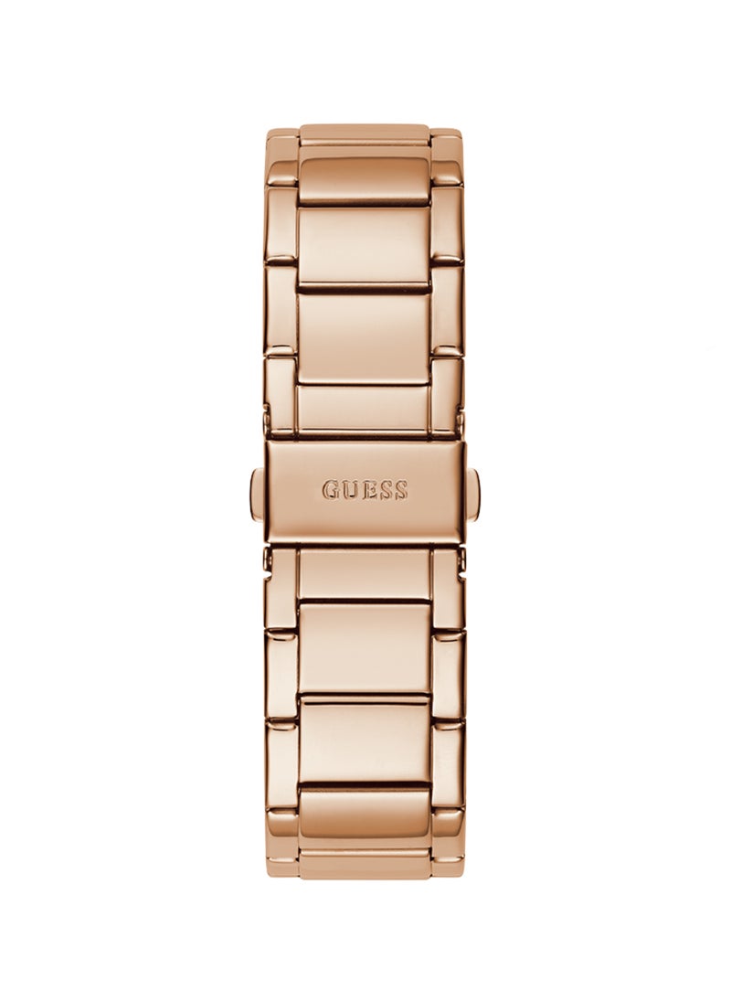 GUESS - Womens Phoenix RoseGold paved with crystals watch GW0104L3 - Image 1