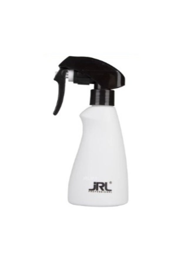 بخاخ موية JRL 150مل للحلاقين، بخاخ رذاذ ناعم للشعر وقص الحلاقة، تصميم مريح ضد التسريب، علبة بخاخ صالون متينة لترطيب الشعر وتسهيل التمشيط-ابيض (JC00374)