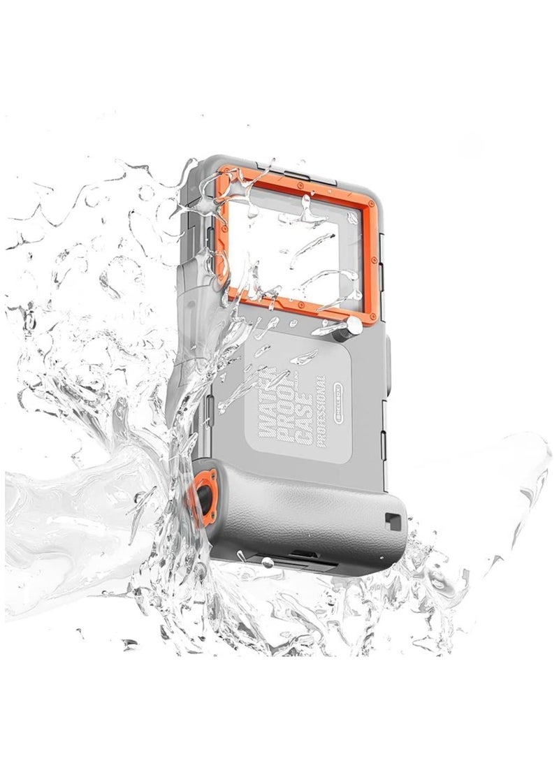 General - IP68 Waterproof Case for iPhone 16 / Plus/Pro/Pro Max,Universal Diving Underwater Phone Case Sealed Underwater Photography Protective Cover Suitable for Swimming & Diving - Image 1