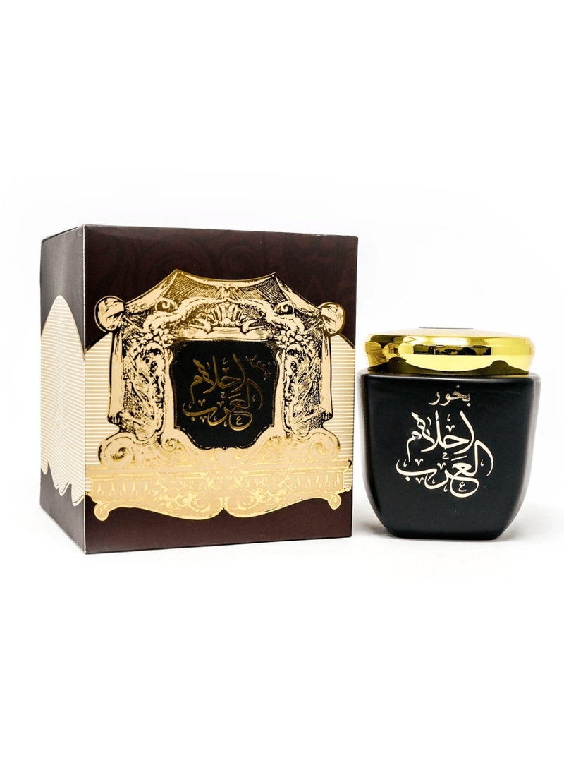 ارض الزعفران بخور أحلام العرب برائحة البخور للمنزل والمكتب، 25 قرصًا، 80 غرام