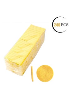 LA PERLA TECH  240-Piece Compressed Facial Sponges For Face Cleansing Eco Friendly Facial Sponges- Round Makeup Sponges  - Image 1
