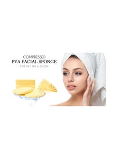 LA PERLA TECH  240-Piece Compressed Facial Sponges For Face Cleansing Eco Friendly Facial Sponges- Round Makeup Sponges  - Image 2