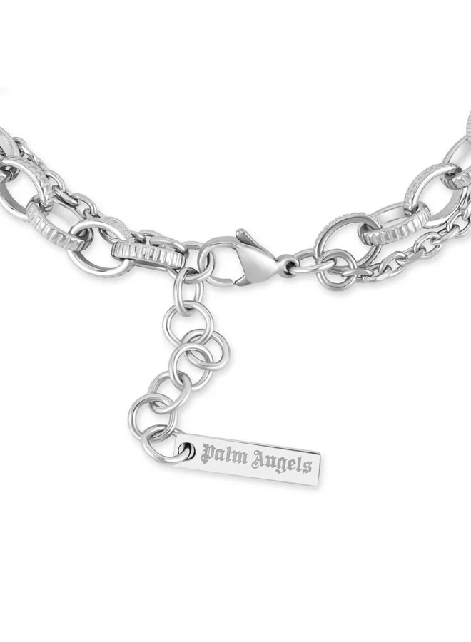 بالم انجلز Elmo Stainless Steel Charm Bracelet for Men