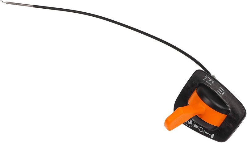 كابل تحكم في فتحة العادم (Throttle Choke Cable)، بديل لمحركات LA135، LA145، LA155، LA165، LA175، X140، طوله 53 سم، يعمل بواسطة مقبض واحد ومصنوع من مادة المعدن مع خليط ABS، يتميز بمتانة وأداء مستقر. - Image 5