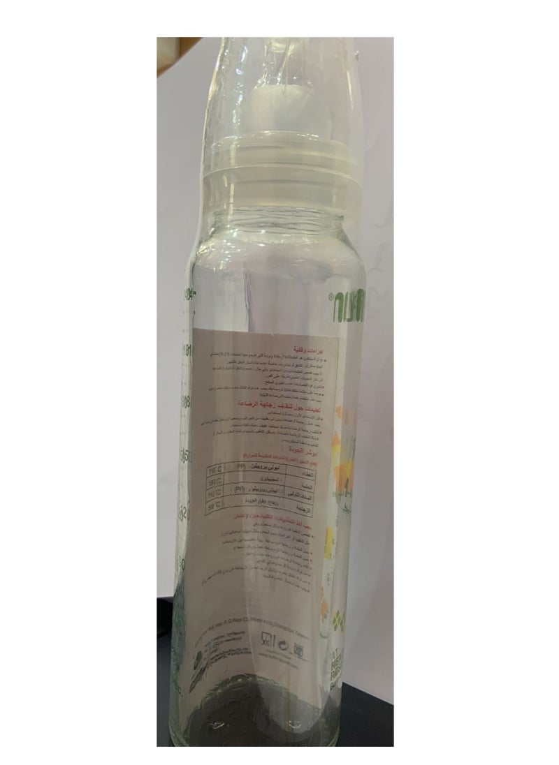 FARLIN Glass Feeding Bottle 240ml TOP-707G  - Image 1
