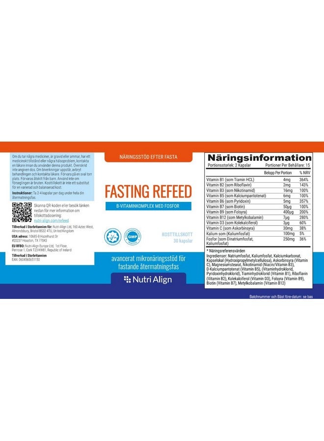 Nutri-Align Fasting Refeed Multivitamin | 30 Fasting Multi Vitamin Capsules | Multivitamin for Men & Women | Vitamin B Complex, Phosphorus & Vitamin D & C Fasting Multivitamins | Gluten Free - Image 4
