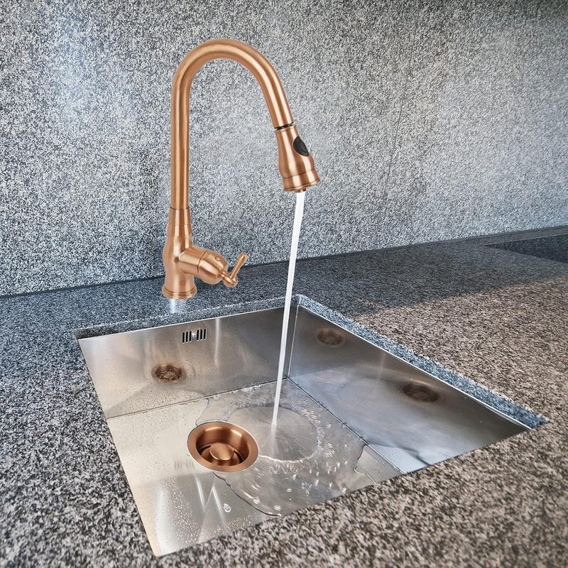 Akicon Kitchen Sink Copper Finish Garbage Disposal Flange Stopper, One Size Disposal Rim, Fit 3-1/2 Inch Standard Sink Drain Hole - Image 4
