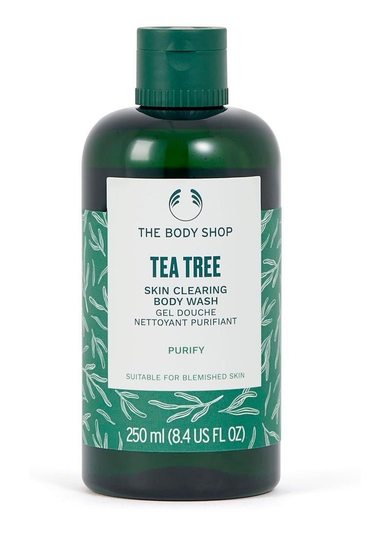The Body Avenue The Body Shop Tea Tree Skin Clearing Body Wash 250ml  - Image 1