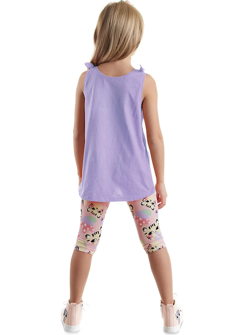 دينوكيدس Wonderful Cat Girl Tunic Tights Set
