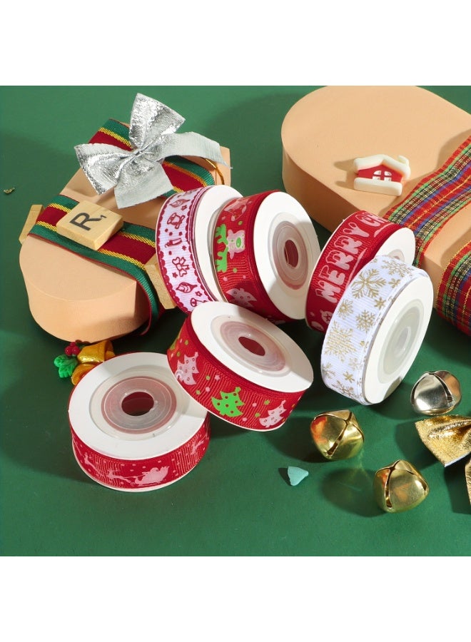 Christmas ribbon, Christmas gift wrapping ribbon for decorating gift wrapping, 270 cm, 1 piece - Image 1