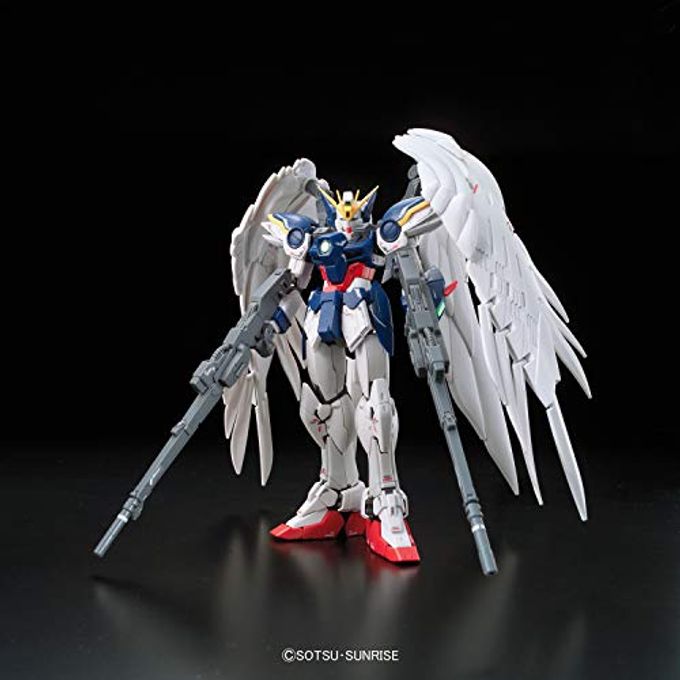 BANDAI SPIRITS Bandai Hobby Gundam Wing Real Grade 1/144 Endless Waltz 17 Wing Gundam Zero Model Kit - Image 2