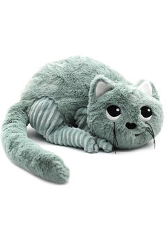 Les Deglingos Miaou the Cat Mom & Baby Plush Set - Soft Mint Plush with Hidden Kitten, Eco-Friendly Cuddle Toy Safe from Birth  - Image 2