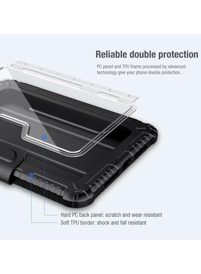 General Case for iPad Air 11" M2 2024/iPad Air 5th Gen/4th Gen 10.9",with Sliding Lens Cover Shockproof TPU Frame + PC +Leather [Auto Sleep Wake] Trifold Stand Built-in Pencil Holder  - Image 4